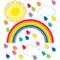 Schoolgirl Style&#x2122; Hello Sunshine Rainbow Bulletin Board Set